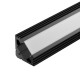 Профиль PDS45-T-2000 ANOD Black RAL9005  020897  Arlight