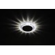 Светильник точечный встраиваемый DK LED 16 SL/WH LED круглый "белая подсветка" 3+3W прозрачный/белый  Б0036497  ЭРА