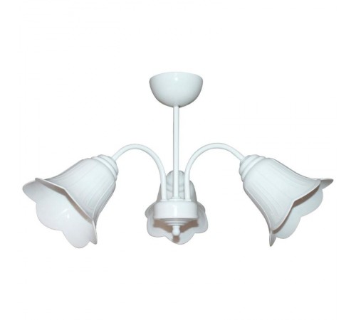 Светильник "Джина" 231 бел. (плафон П0471) НСБ 01-3х60-151 Е27  1005404994  Элетех