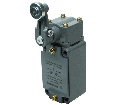 ВП 15К-21А-231-54 У2.3, рычаг с роликом, полумгновенный, IP54 (ЭТ)  ET501733  Электротехник