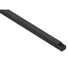 Кабель-канал 12х12 "ЭЛЕКОР" черный (120м)   EL-KK10-012-012-1-K02  IEK