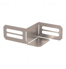 Переходник упрощённый горизонтальный Стандарт INOX (AISI 409) на 50 мм Н50  PR16.6204  Промрукав