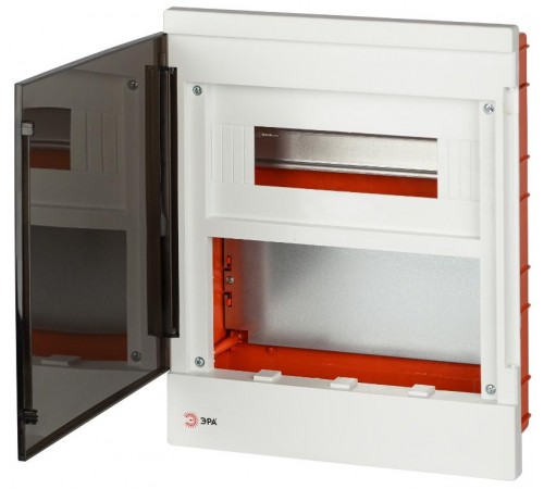 Корпус пластиковый встраиваемый  MULTIBOX со слаботочным отсеком 12 модулей IP40 белый   Б0059316  ЭРА
