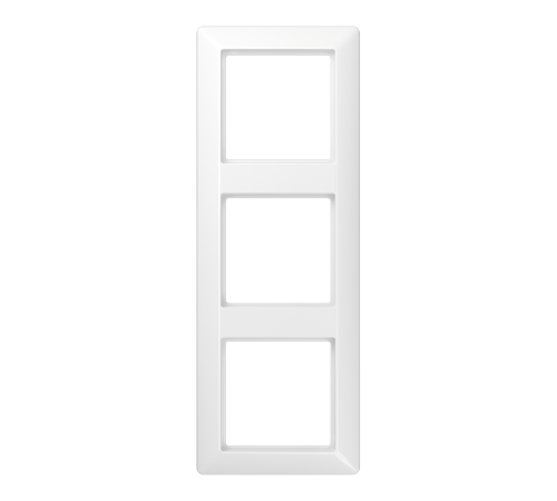 Рамка для вертикальной и горизонтальной установки, 3 поста; дюропласт; белый; AS500  AS583WW  Jung