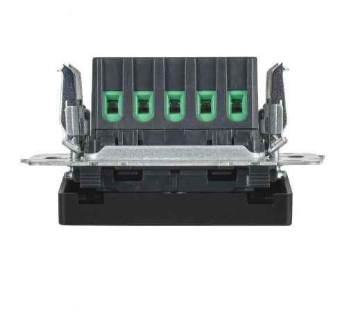 BRITE Кнопка звонка с инд. отел. 10А ВС10-1-9-БрЧ черн.  BR-V14-2-10-K02  IEK