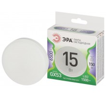 Лампа светодиодная  LED GX-15W-865-GX53 GL GX53 15 Вт таблетка холодный свет  Б0067030  ЭРА