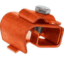 Держатель проводника круглого 8-10 мм для желоба водостока, медь91080Ezetek