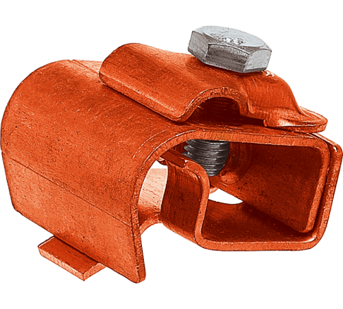 Держатель проводника круглого 8-10 мм для желоба водостока, медь91080Ezetek