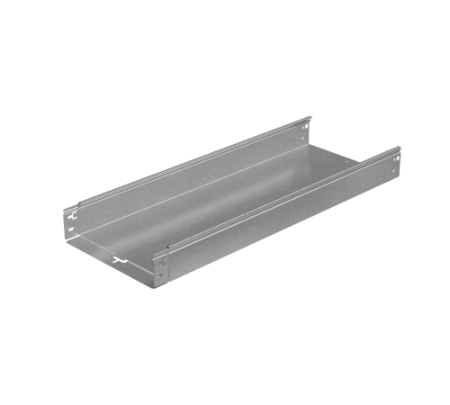Лоток неперф. 80х300х1,5 L6000 мм "Быстрый монтаж ПЛЮС" HD  LNplus80-300-1.5-6000 HD  КМ - профиль
