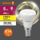 Лампа светодиодная LED Value R39 5W/830 230V E14 10X1       4058075582514  OSRAM