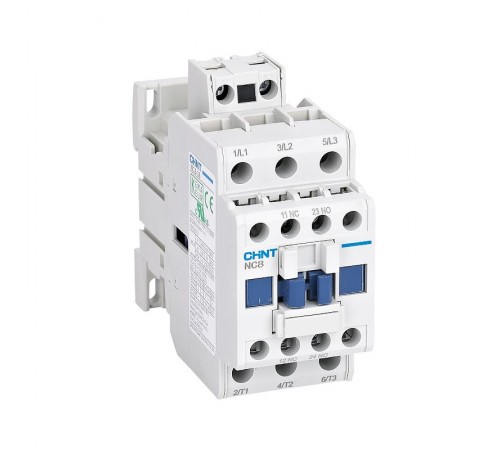 Контактор NC8-25/W 3P 25А AC/DC (100~250В) 1НО+1НЗ (R)  572296  CHINT