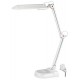 Светильник настольный на основании/струбцина NL-202 11Вт ЛЛ G23 белый с лампой  C0041460  ЭРА