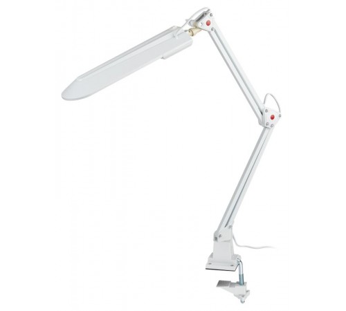 Светильник настольный струбцина  NL-201 11Вт ЛЛ G23 белый  C0041457  ЭРА