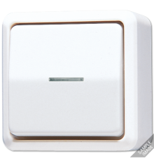 Выключатель контрольный для накладного монтажа  606KO5A  Jung