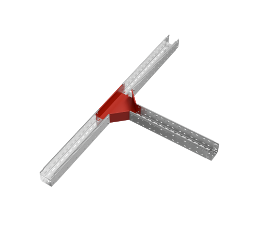 Т-отвод 100х100 мм "ПЛЮС" HD  TDplus100-100 HD   КМ-профиль