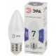 Лампа светодиодная LED 7Вт Е27 6000К smd B35-7W-860-E27  Б0031413  ЭРА
