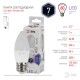 Лампа светодиодная LED 7Вт Е27 6000К smd B35-7W-860-E27  Б0031413  ЭРА