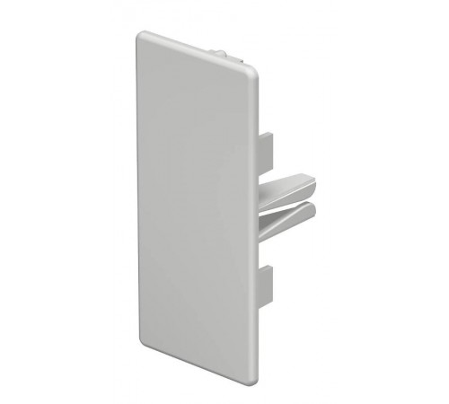 Торцевая заглушка кабельного канала WDK 40x90 мм (ПВХ,светло-серый) (WDK HE40090LGR)  6183743  OBO Bettermann