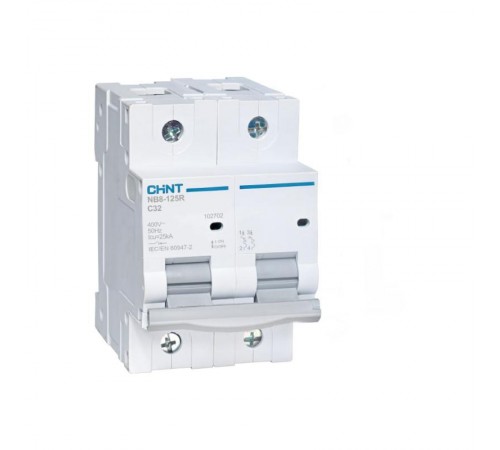 Выключатель автоматический NB8-125R 1P+N 40А 25кА хар-ка C (R)  559790  CHINT