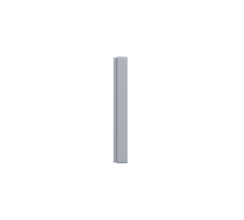 1 - местная рамка, алюминий, пластик Эпика EKF  UP1-FPA-01  EKF