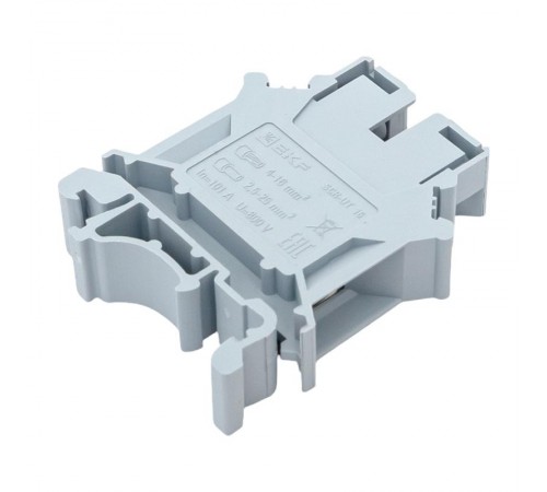 Клеммная колодка винтовая 16 UT серая scr-ut-16-g  EKF