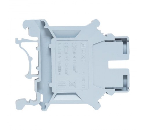 Клеммная колодка винтовая 16 UT серая scr-ut-16-g  EKF