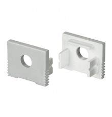 Заглушка для алюминиевого профиля  SL-SLIM-H13M с отверстием  024474  Arlight 