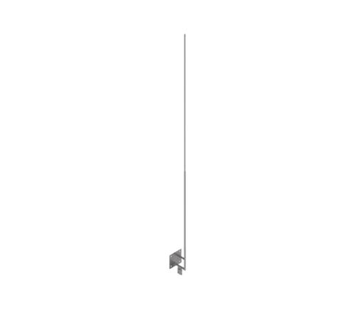 Молниеприемная мачта на дымоход составная H2,4 м HD  SHDR-H2.4 HD  КМ-профиль