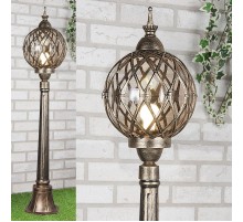 Светильник садово-парковый Sirius F черное золото  a026100  Elektrostandard