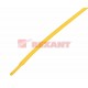 Термоусадочная трубка 1,0/0,5 мм, желтая, упаковка 50 шт. по 1 м  20-1002  REXANT