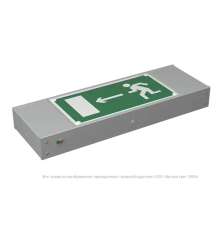 Световой указатель аварийного освещения светодиодный BS-POLET-61-D1-INEXI2 7,6Вт 1ч универсальный/непостоянный накладной IP20  a16851  Белый свет