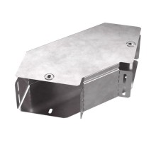 Угол горизонтальный 90 градусов с крышкой Стандарт 150х100  PR16.0416  Промрукав