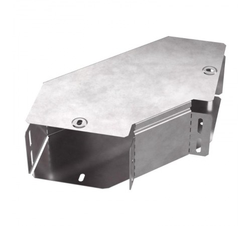 Угол горизонтальный 90 градусов с крышкой Стандарт 150х100  PR16.0416  Промрукав