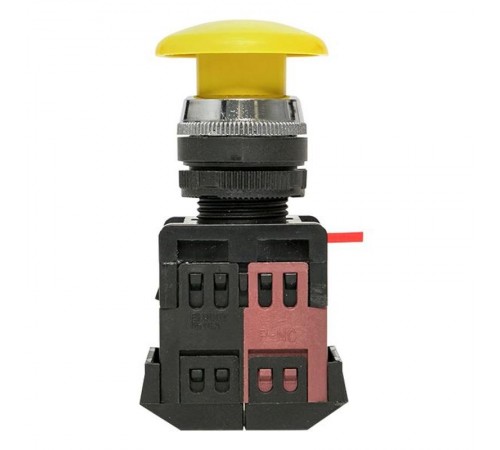 Кнопка AEA-22 "Грибок" желтая NO+NC EKF PROxima  pbn-aea-o  EKF