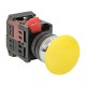 Кнопка AEA-22 "Грибок" желтая NO+NC EKF PROxima  pbn-aea-o  EKF