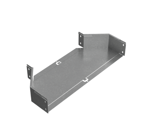 Переходник центральный 100х400-600 мм "ПЛЮС" HD  PDplus100-400-600-C HD   КМ-профиль