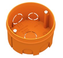 Коробка установочная стойкая к горению (ПВ-2) 76х42 (208шт/кор) IP20  80-0520-2С  Промрукав