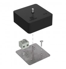 Коробка огнестойкая для кабель-канала 40-0450-FR6.0-2 Е15-Е120 RAL9005 75х75х30 (87 шт/кор) черная  40-0450-9005-FR6.0-2  Промрукав