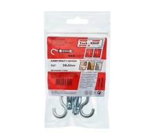 Анкер (дюбель) Молли RO (с полукольцом) М6х52 (4 шт) - пакет ( 0,099 кг)  112292  Tech-KREP