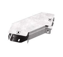 Угол горизонтальный 90 градусов с крышкой Стандарт 100х50  PR16.0411  Промрукав