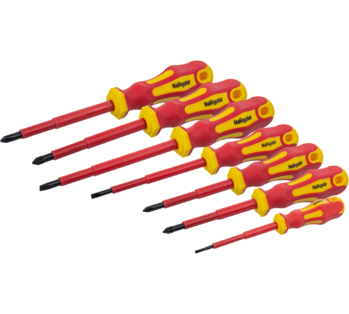 Отвёртка 82 354 NHT-Оtd01-H7 (диэлектрич, 7 шт)  82354  Navigator