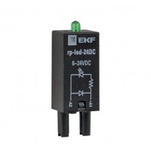 Модуль светодиодный 24 VDC для промежуточных реле RP EKF AVERES  rp-led-24DC  EKF