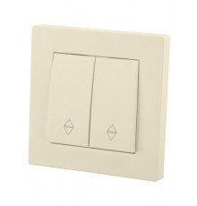 Выключатель на 2 направления 2 кл. 10А сл. кость "Сенеж"   SQ1816-0116  TDM