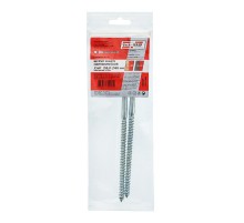 Болт DIN 571 сантехнический оцинк 8х160 (2 шт) - пакет ( 0,095 кг)  113137  Tech-KREP