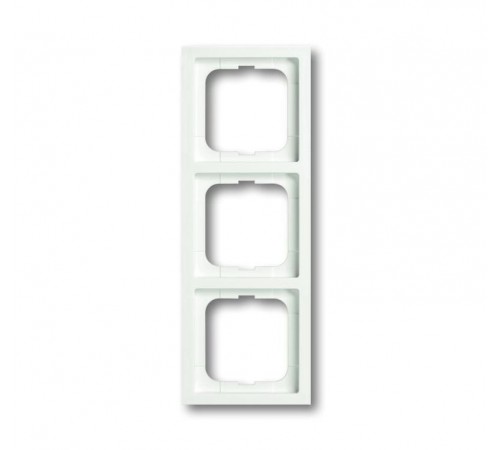 Рамка 3-постовая, серия, серия solo/future linear, цвет белый бархат  1754-0-4416   2CKA001754A4416  ABB