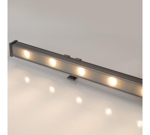 Прожектор светодиодный архитектурный AR-LINE-1000XS-12W-220V Warm (Grey, 30 deg)  024336  Arlight