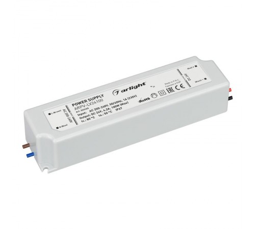 Блок питания ARPV-LV24100 (24V, 4.2A, 100W)  024345  Arlight