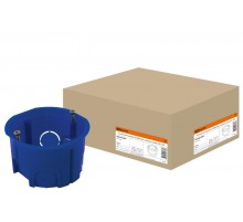 Коробка установочная 68х45 с саморезами  SQ1402-0002  TDM