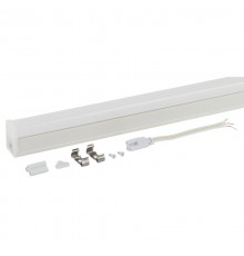 Линейный светодиодный светильник  LLED-04-0-40K-104 4Вт 4000K L300мм с сетевым шнуром   Б0066748  ЭРА
