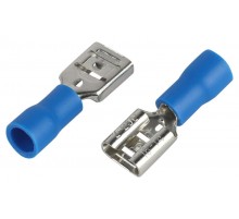 Разъем плоский ЭРА NO-225-127 РпИм 2-250 изолированный "розетка" (упаковка 50 штук)   Б0063368  ЭРА